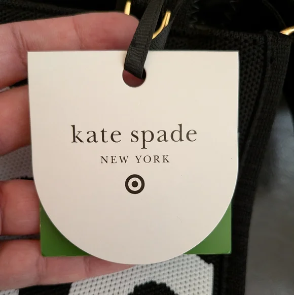 Kate Spade Black & White Polka Dot Crossbody Bag - Limited Edition Target Collab - Picture 8 of 9